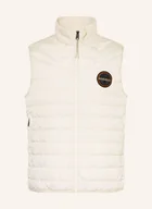 Kamizelki męskie - Napapijri Kamizelka Pikowana Tosa Z Mieszanki Materiałów weiss - NAPAPIJRI - miniaturka - grafika 1