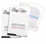 Pielęgnacja tatuażu - Easy Tattoo Folia ochronna do tatuaży, wodnoodporna arkusze 15x10cm 10szt. - miniaturka - grafika 1