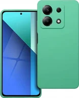 Etui i futerały do telefonów - OEM Futerał SILICONE 2mm do XIAOMI REDMI NOTE 13 5G miętowy - miniaturka - grafika 1