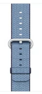 Akcesoria do smartwatchy - Oryginalny Pasek Apple Watch Nylon Navy/Tahoe Blue 38mm - miniaturka - grafika 1