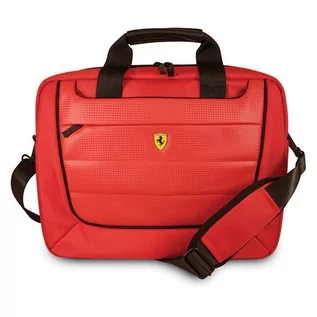 Torebki damskie - Ferrari Torba FECB15RE laptop 16" czerwony/red Scuderia - grafika 1