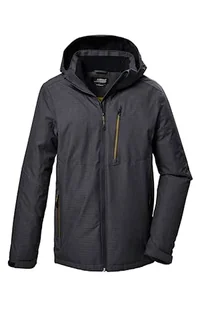 killtec Męska kurtka funkcyjna/kurtka outdoorowa z odpinanym kapturem KOW 7 MN JCKT, ciemnoniebieska, 4XL, 41845-000 - Kurtki męskie - miniaturka - grafika 1