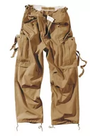 Odzież trekkingowa męska - Spodnie bushcraft męskie Surplus M65 Vintage Khaki - miniaturka - grafika 1