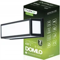 Lampy ogrodowe - Kinkiet Ogrodowy Lampa Elewacyjna Zewnętrzna ŚCIENNA E27 LED Czujnik Ruchu - miniaturka - grafika 1