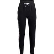 Odzież sportowa dziecięca - Spodnie dresowe dziewczęce Under Armour Rival Fleece Joggers - miniaturka - grafika 1