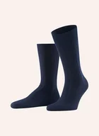 Skarpetki damskie - Falke Skarpety Lhasa Rib Z Wełną Merino blau - miniaturka - grafika 1