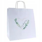 Akcesoria do pakowania - Torebki papierowe 30x17x34cm na ciasto dla gości - miniaturka - grafika 1