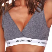 Biustonosze ciążowe - Biustonosz do karmienia DOCTOR NAP 4160 DARK GREY M - miniaturka - grafika 1