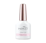 Lakiery hybrydowe - Indigo Base Coat baza pod lakier hybrydowy 2w1 BeautiCool 7 ml - miniaturka - grafika 1