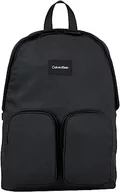 Plecaki - Calvin Klein Męskie plecaki Must T 2 Pckt BP, czarny Ck, jeden rozmiar, Ck czarny, Rozmiar Uniwersalny - miniaturka - grafika 1
