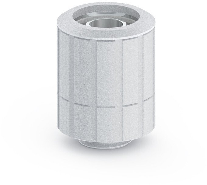 BitsPower Bitspower Artemis Złącze proste G1/4 cal AG na 16/10mm obrotowy - Piaskowane srebrny BPM-ATRCPF-CC3-SL