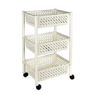 Regał JUMBO eco plastik kremowy - Regały - miniaturka - grafika 1