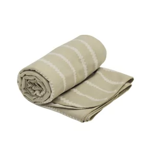 Ręcznik szybkoschnący z mikrofibry Sea To Summit Drylite Towel L 120x60 cm Desert Wind beżowy wzór - Ręczniki - miniaturka - grafika 1
