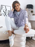 Kurtki damskie - Kurtka damska bomberka SISI fioletowa Dstreet TY3426-XL - miniaturka - grafika 1