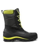 Buty dla chłopców - CMP Śniegowce Khalto 30Q4684 Czarny - miniaturka - grafika 1