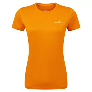 RONHILL Koszulka biegowa damska TECH SS spice/vanilla - Koszulki sportowe damskie - miniaturka - grafika 1