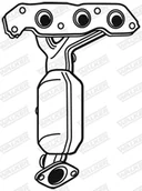 Katalizatory samochodowe - KATALIZATOR SUZUKI - miniaturka - grafika 1