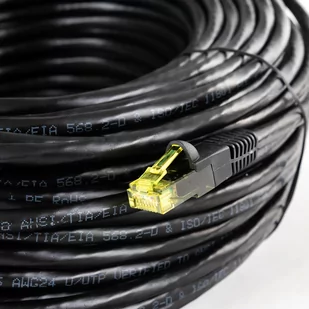 Kabel RJ45 CAT 6 U/UTP AWG24 PE CU Fluke PoE 20m - Patchcordy - miniaturka - grafika 2