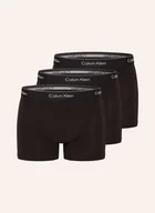 Majtki damskie - Calvin Klein Bokserki Icon Cotton Relaxed Fit, 3 Szt schwarz - miniaturka - grafika 1