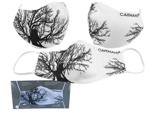 Maseczka ochronna - Kobieta i drzewo II (CARMANI)/CARMANI - Maseczki ochronne i antywirusowe - miniaturka - grafika 1