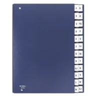 Teczki i aktówki - Teczka Donau korespondencyjna A-Z 8694001 granatowa - miniaturka - grafika 1