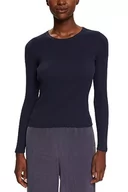 Swetry damskie - ESPRIT Damski sweter 992EE1I344, 400/NAVY, XXS, 400/granatowy., XXS - miniaturka - grafika 1