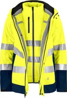 Odzież robocza - Projob Kurtka Odblaskowa 6446 3in1 Yellow/Navy - miniaturka - grafika 1