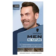 Farby do włosów i szampony koloryzujące - SCHWARZKOPF Men Re-Nature Dark odsiwiacz dla mężczyzn Ciemny Brąz - miniaturka - grafika 1