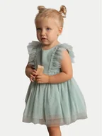Sukienki i spódniczki dla dziewczynek - Mayoral Sukienka elegancka 1905 Zielony - miniaturka - grafika 1