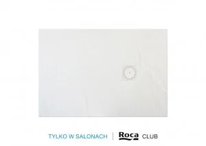 ROCA CLUB AP7033E838401100 HEBE Brodzik prostokątny 1000 x 900 mm BIAłY - Brodziki prysznicowe - miniaturka - grafika 1