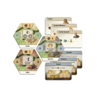 Nowe Horyzonty: Zestaw promocyjny Lucrum Games - gra - Gry planszowe - miniaturka - grafika 1