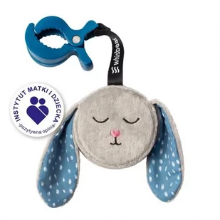Whisbear Szumiący Króliś Friends of szary - Szumiące zabawki - miniaturka - grafika 1