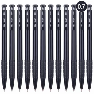 Pióro kulkowe Deli Q00320 0,7 mm czarne - Pióra kulkowe Pióro kulkowe Deli Q00320 0,7 mm czarne - Pióra kulkowe - miniaturka - grafika 1