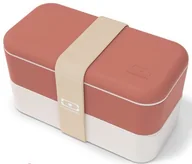 Lunch boxy - Monbento Bento Original Terracotta Recycled biało-pomarańczowy - miniaturka - grafika 1