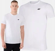 Koszulki męskie - Koszulka Męska 4f T-shirt Podkoszulek Bluzka Sportowa Na Co Dzień 2256 L - miniaturka - grafika 1