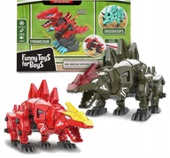 Figurki dla dzieci - Artyk Figurka Robo-Dinozaur do składania 132360 132360 - miniaturka - grafika 1