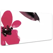 Podkładki na biurko - Mata ochronna z nadrukiem Piękne kwiaty 100x50 cm, Dywanomat - miniaturka - grafika 1