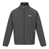 Kurtki męskie - Regatta Hadfield męska kurtka polarowa - XXL, ciemnoszary - miniaturka - grafika 1