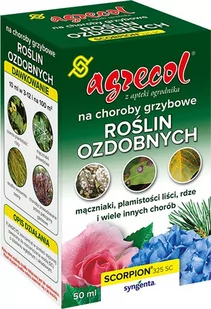 Agrecol Środek grzybobójczy Scorpion 325 SC do roślin ozdobnych 50 ml - Preparaty na chwasty i szkodniki - miniaturka - grafika 1