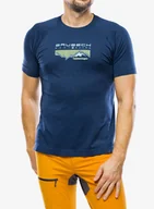 Koszulki i topy damskie - Koszulka szybkoschnąca Brubeck Dynamic Outdoor - dark blue - miniaturka - grafika 1