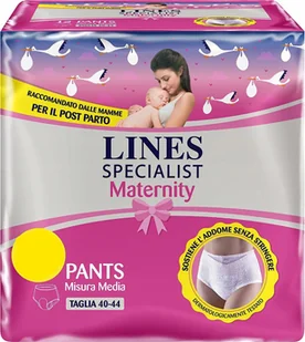 Majtki Chłonne Lines Specialist Maternity 44-54 - Komfort i Ochrona - Majtki damskie - miniaturka - grafika 1