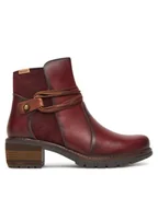 Botki damskie - Pikolinos Botki W1T-8906C2 Brązowy - miniaturka - grafika 1