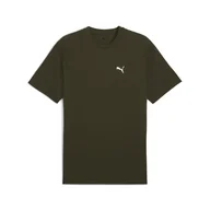 Koszulki sportowe męskie - Męska koszulka Evostripe PUMA Dark Olive Green - miniaturka - grafika 1