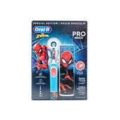 Szczoteczki do zębów dla dzieci - ORAL-B Vitality Pro Kids 3+ Spiderman Szczoteczka elektryczna dla dzieci od 3 lat + etui podróżne - miniaturka - grafika 1