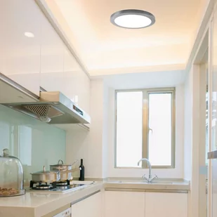 Nave Plafon LAMPA sufitowa BONUS 1366042 natynkowa OPRAWA okrągła LED 24W 3000K 6000K stropowa biała 1366042 - Lampy sufitowe - miniaturka - grafika 1