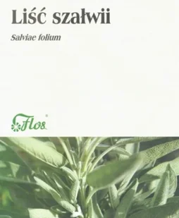 SZAŁWIA LIŚĆ zioło sypkie FLOS 50g - Zioła - miniaturka - grafika 1