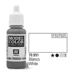 Vallejo Farba Nr1 White Matt 17mlMatt GXP-499319 - Akcesoria i części modelarskie - miniaturka - grafika 1