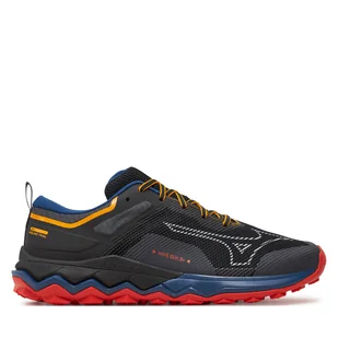 Buty do biegania Mizuno Wave Ibuki 4 J1GJ2273 Czarny - Buty sportowe męskie - miniaturka - grafika 1