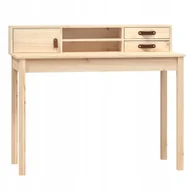 Biurka - VidaXL drewno sosnowe 110x50x93 cm 823530 - miniaturka - grafika 1