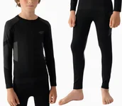 Pozostała odzież narciarska - 4F Bielizna dziecięca termoaktywna termiczna komplet dla dzieci r. 152-158 - miniaturka - grafika 1